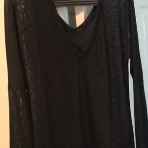 Long sleeve sheer top from Stella and Dot